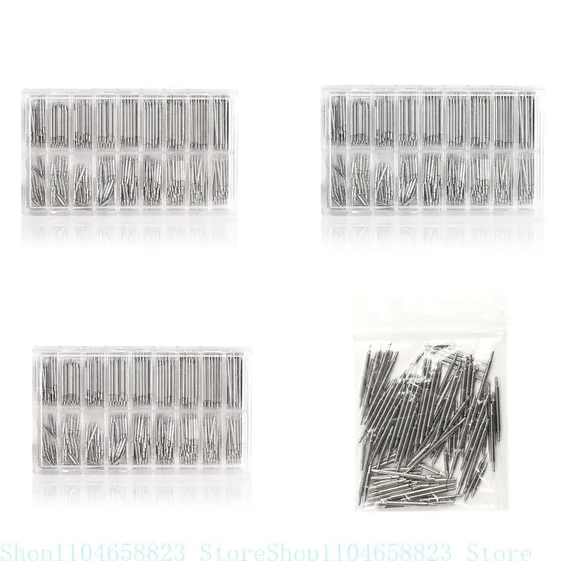 108/144/270/360 pçs removedor pinos ligação relógio pulseira conjunto ferramentas barra 8mm-25mm para reparo pulseira relógio