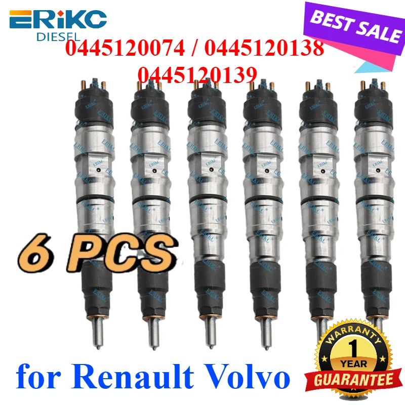 6PCS 0445120138 044… - image