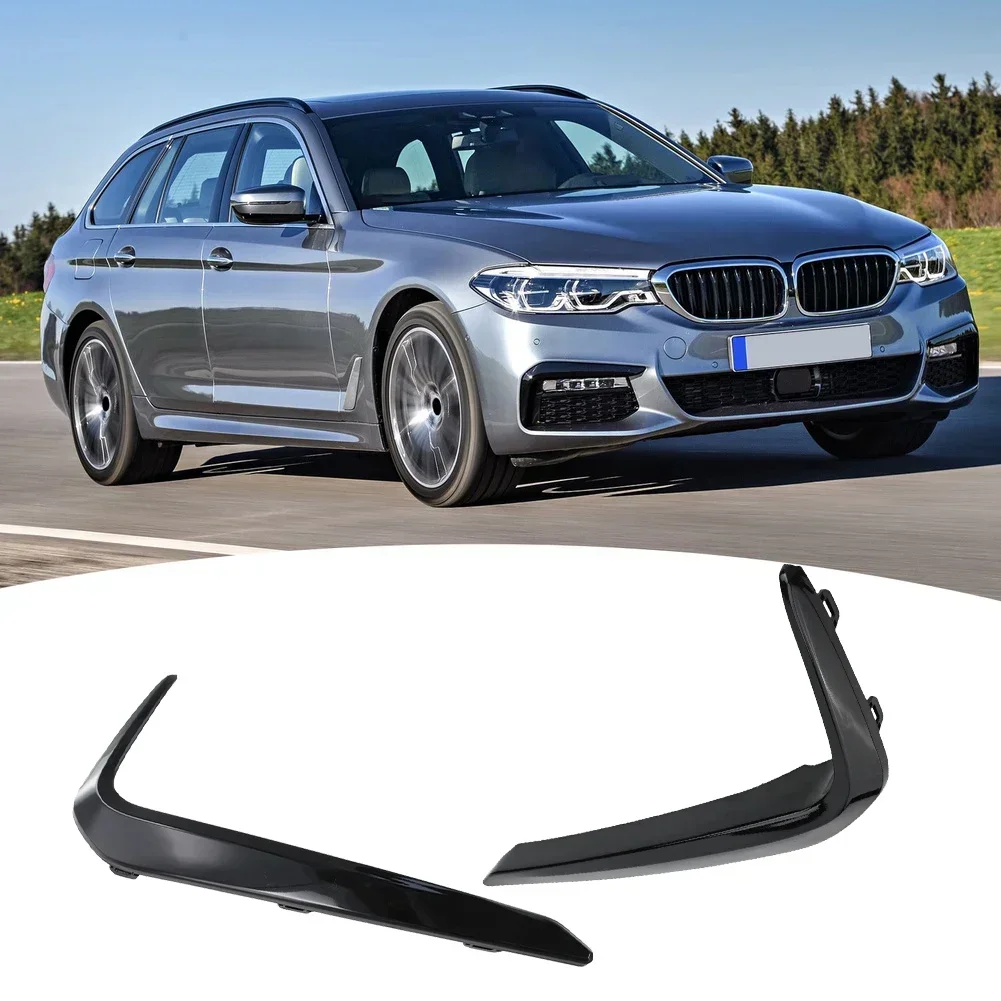 

2x Front Bumper Side Grill Surround Trims 51118070541 Left 51118070542 Right Fog Light Eyelid Cover For BMW G30 For M-Sport