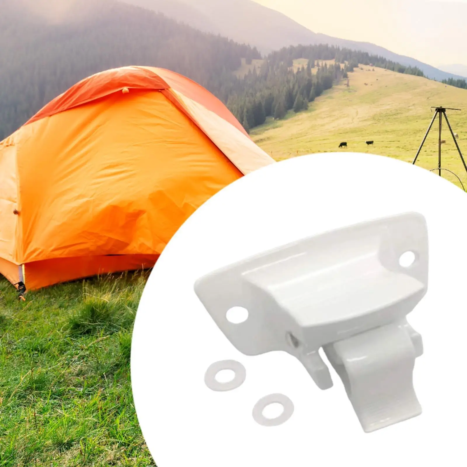 

Awning Bottom Bracket Assembly 3314067.004B Sturdy Easy Installation Directly Replace for Rvs Campers Motorhome Trailers