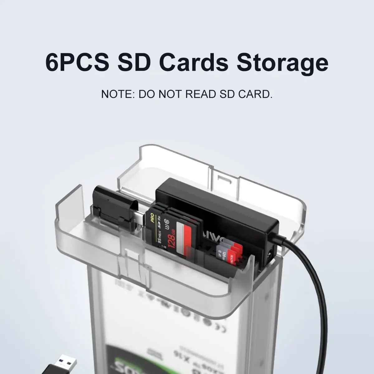 MAIWO ฮาร์ดไดรฟ์ภายนอกสําหรับ 3.5 2.5 นิ้ว SATA SSD HDD อะแดปเตอร์ 24TB 6Gbps USB3.0 พร้อม SD การ์ด + กล่อง CD Reader