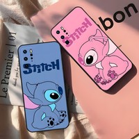 Disney Stitch Phone Case For Huawei Mate 30 20 40 8 9 10 Magic3 Pro Nova 7 I Se S 20x 5g E Plus G9 Cellphones