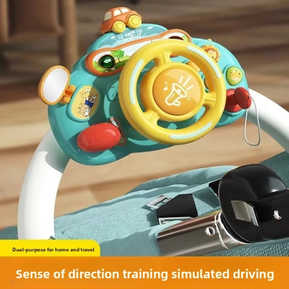 

Kids Steering Wheel Toy Made of Durable Plastic for Early Learning Fun Playtime Driving Simulation Ideal for Indoor Outdoor Use