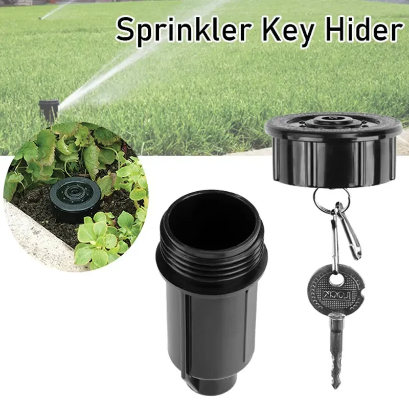 New Sprinkler Shape Key Storage Box Safe Case Surprise Secret Hidden Container Outdoor Garden Yard Hiding Vault Safe Box