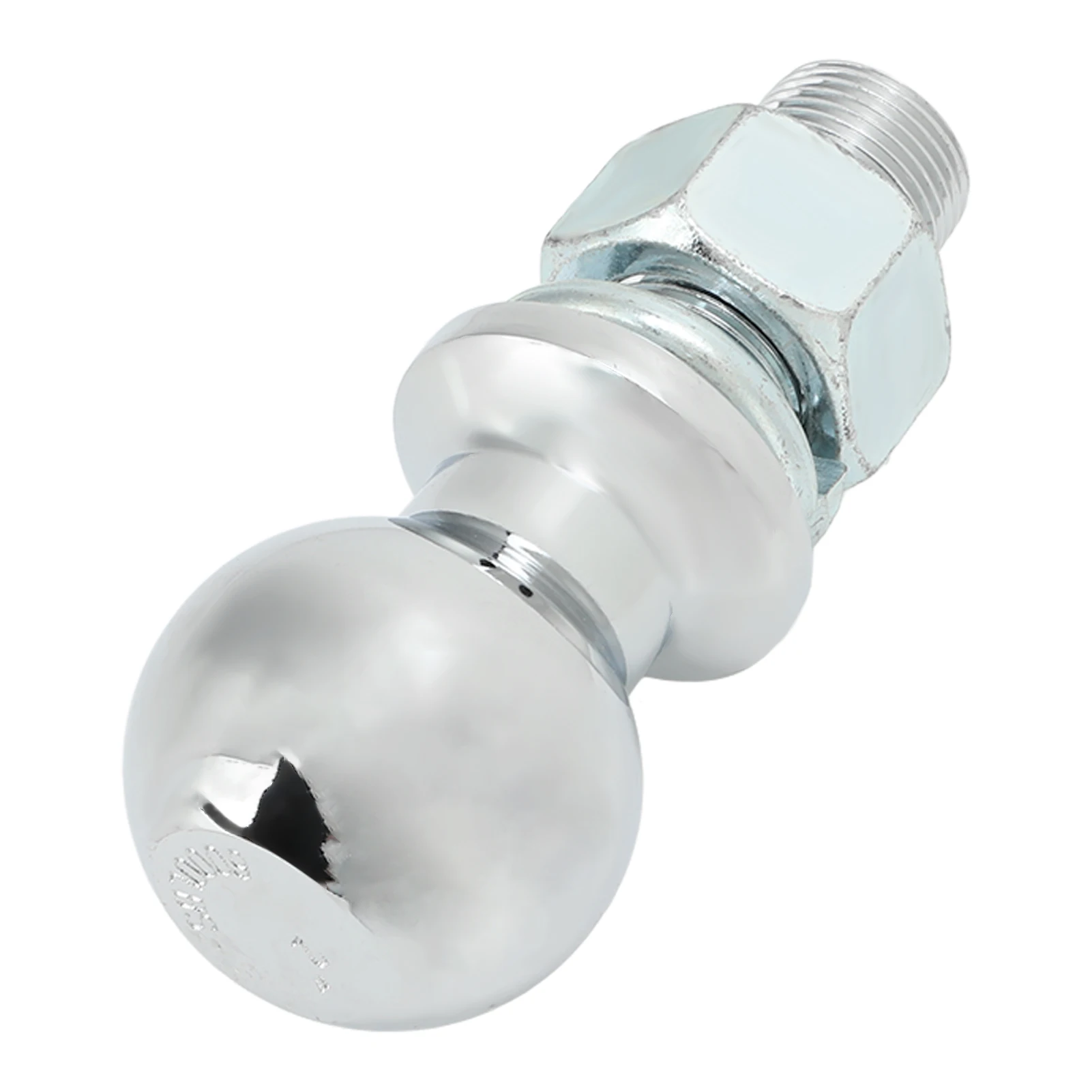 Trailer Ball Sturdy Stainless Steel 1 X 2 1/8inch Shank Secure Installation Trailer Hitch Ball 2inch Diameter for