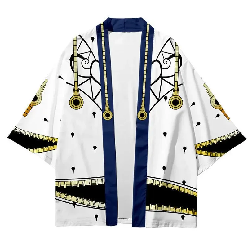 Cosplay Anime 's Bizarre Adventure Jojo Secondary Cloak 3D Digital Printing Cartoon Seven-quarter Sleeve Adult Poncho