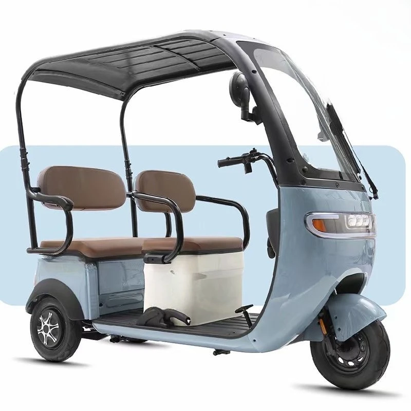 

Electric passenger tricycle Sunshade with canopy Passenger tricycle Export Passenger Operation Battery Car