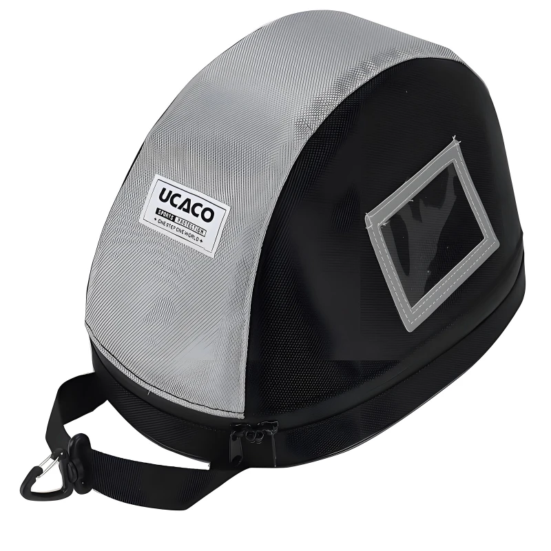 270C Protective Helmet Organiser Case for Training Travel, Padded Closure Bag for Ski and Cycling Helmets with Structured