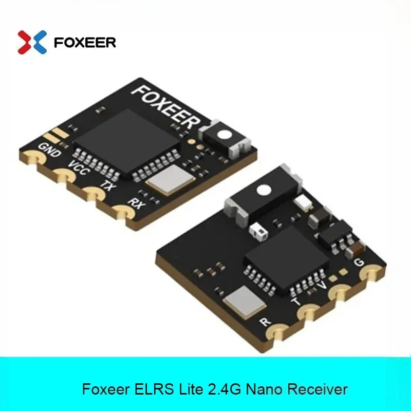 Foxeer ELRS Lite 2.4G Nano Receiver with SMD Antenna for RC FPV Racing Drone