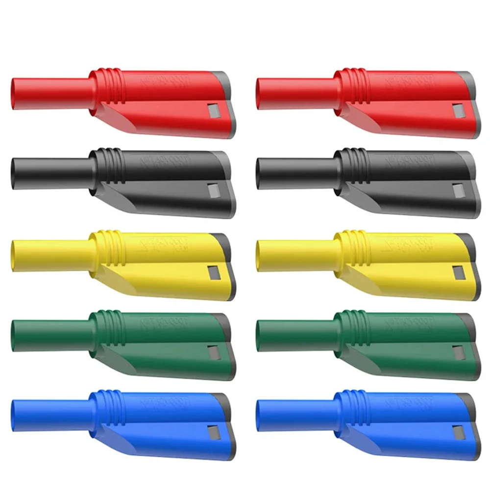 P3005 4mm Stacking Safety Banana Plug Multimeter Connector High Quality Welding-Free Assembly for Electronics
