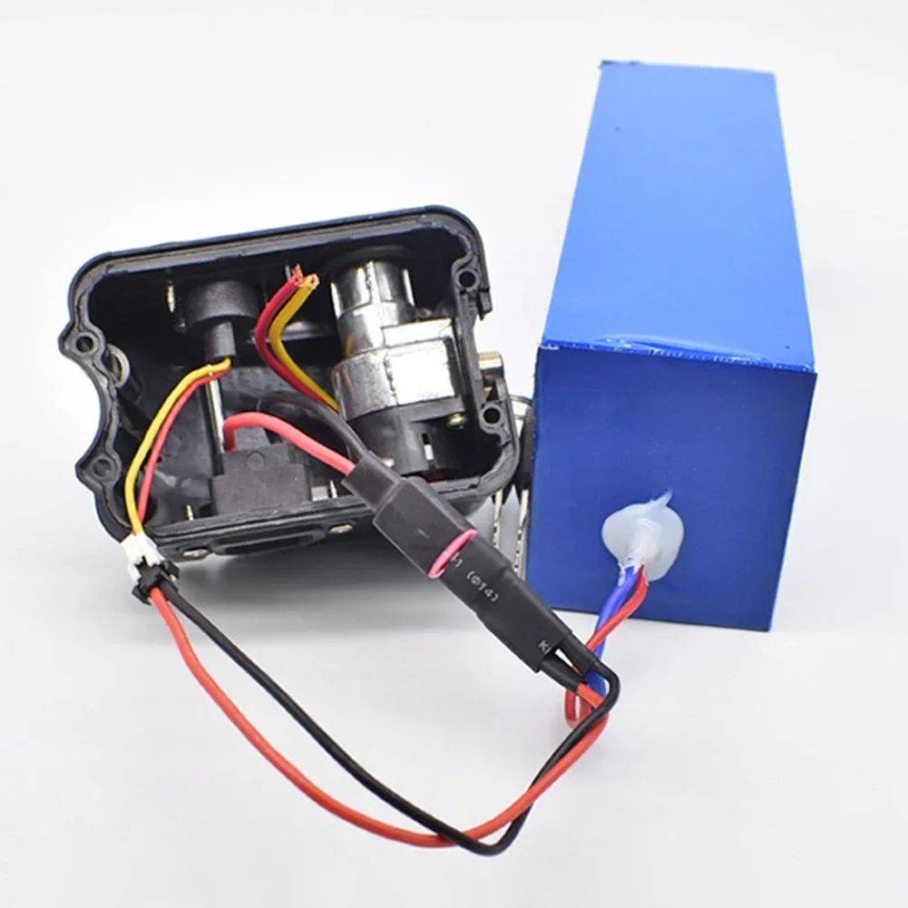 36V/48V Electric Bicycle Battery Box E-bike Large Capacity Holder Case For 1865o Lithium Battery Cycling Bicycle Components