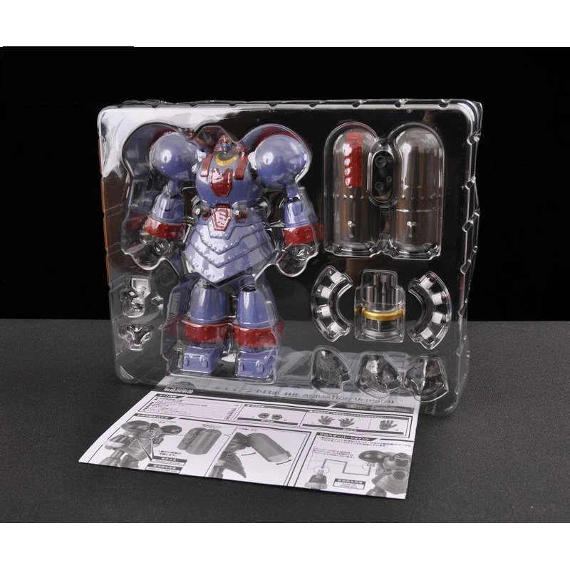 In Voorraad BANDAI Originele Super Robot CHOGOKIN GIANT ROBO DE ANIMATIE VERSIE Anime Figuur Model Speelgoed Collectible Ornamenten Gift