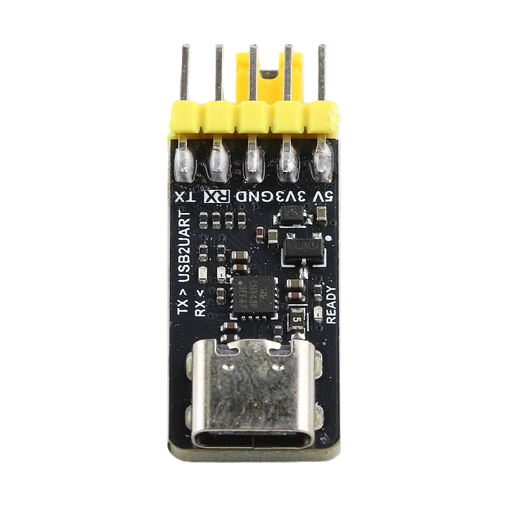 CH343P USB to TTL UART Module High Speed Asynchronous Serial Adapter Microcontroller Downloader for Serial Communication