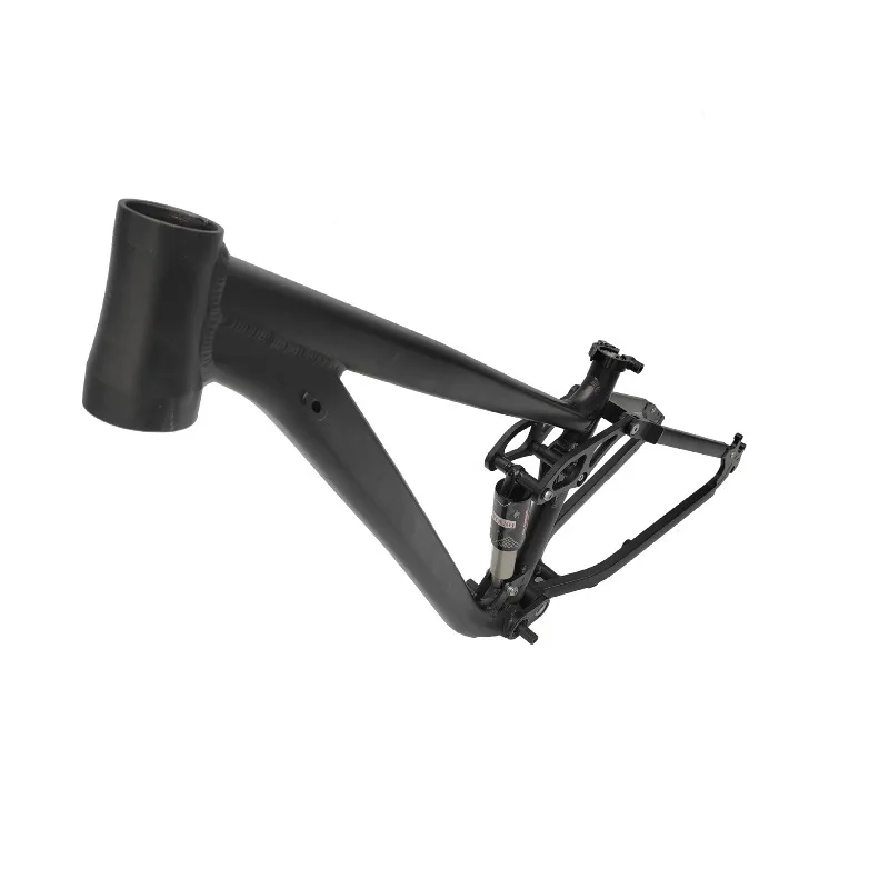 Mountain bike frame, soft tail frame, four-bar mountain bike frame.