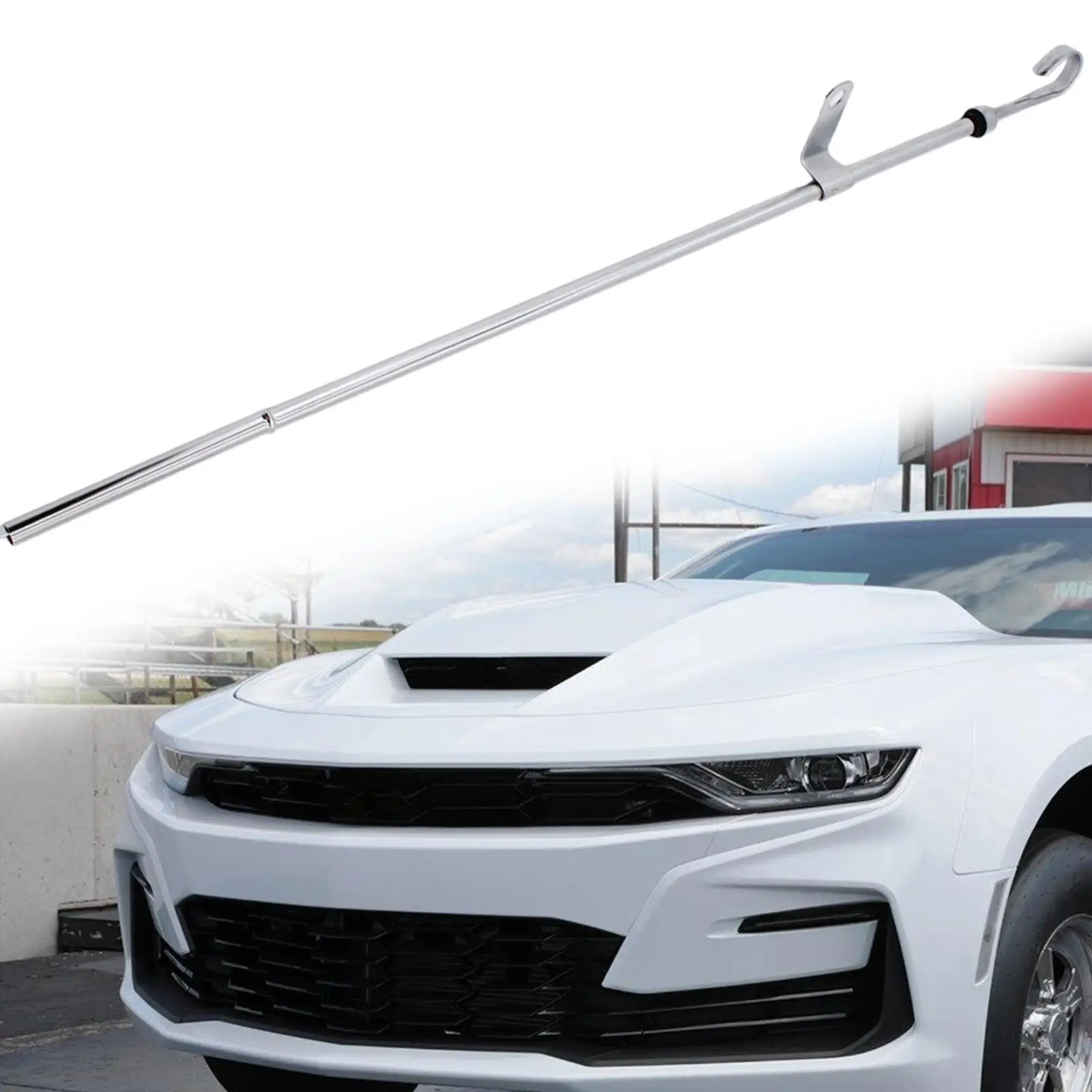 

Щуп для измерения уровня моторного масла, профессиональная замена, совместимый прочный серебряный аксессуар, инструмент для измерения моторного масла автомобиля для 427