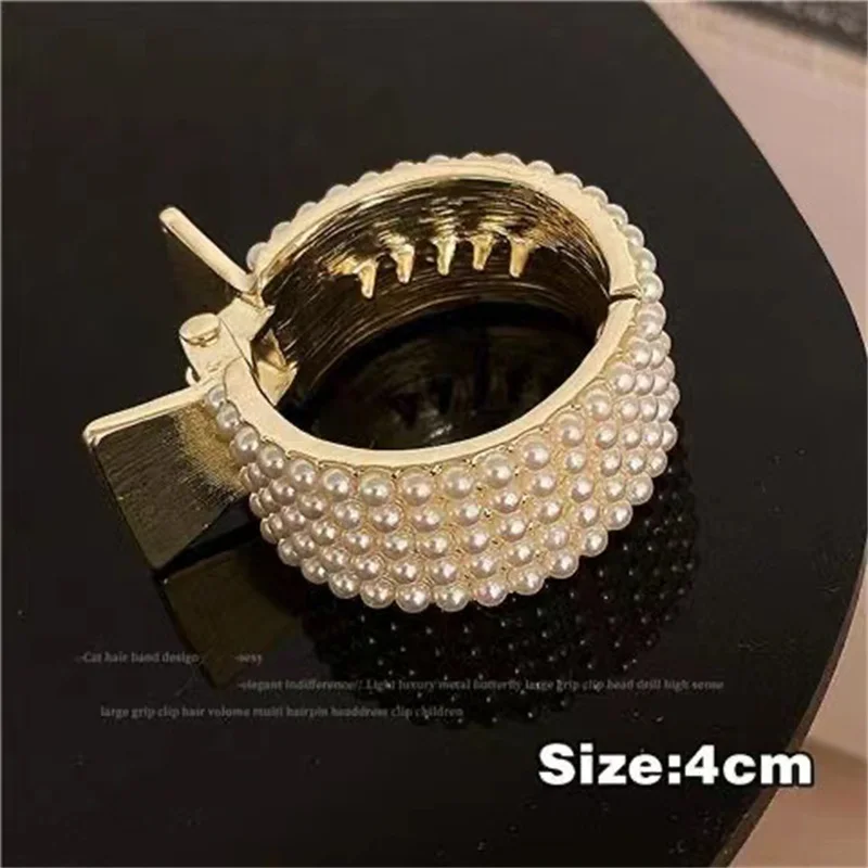 New high-grade sense alloy high ponytail clip anti-sagging fixed artifact ponytail clip female shark hair clip clip