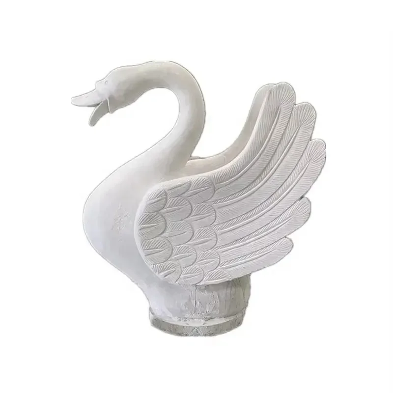China ready stock for marble statue sculpture stone carving marble fish statue garden fountain making garden fountain