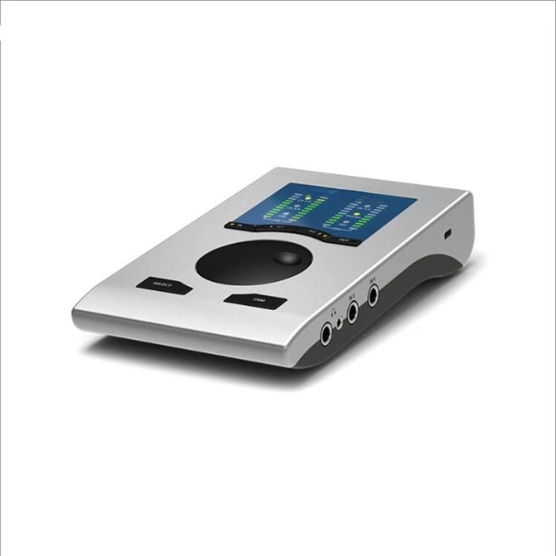 Guitar Instrument Recording Sound Card Arrangement Dubbing USB Audio Interface Duo Channel
