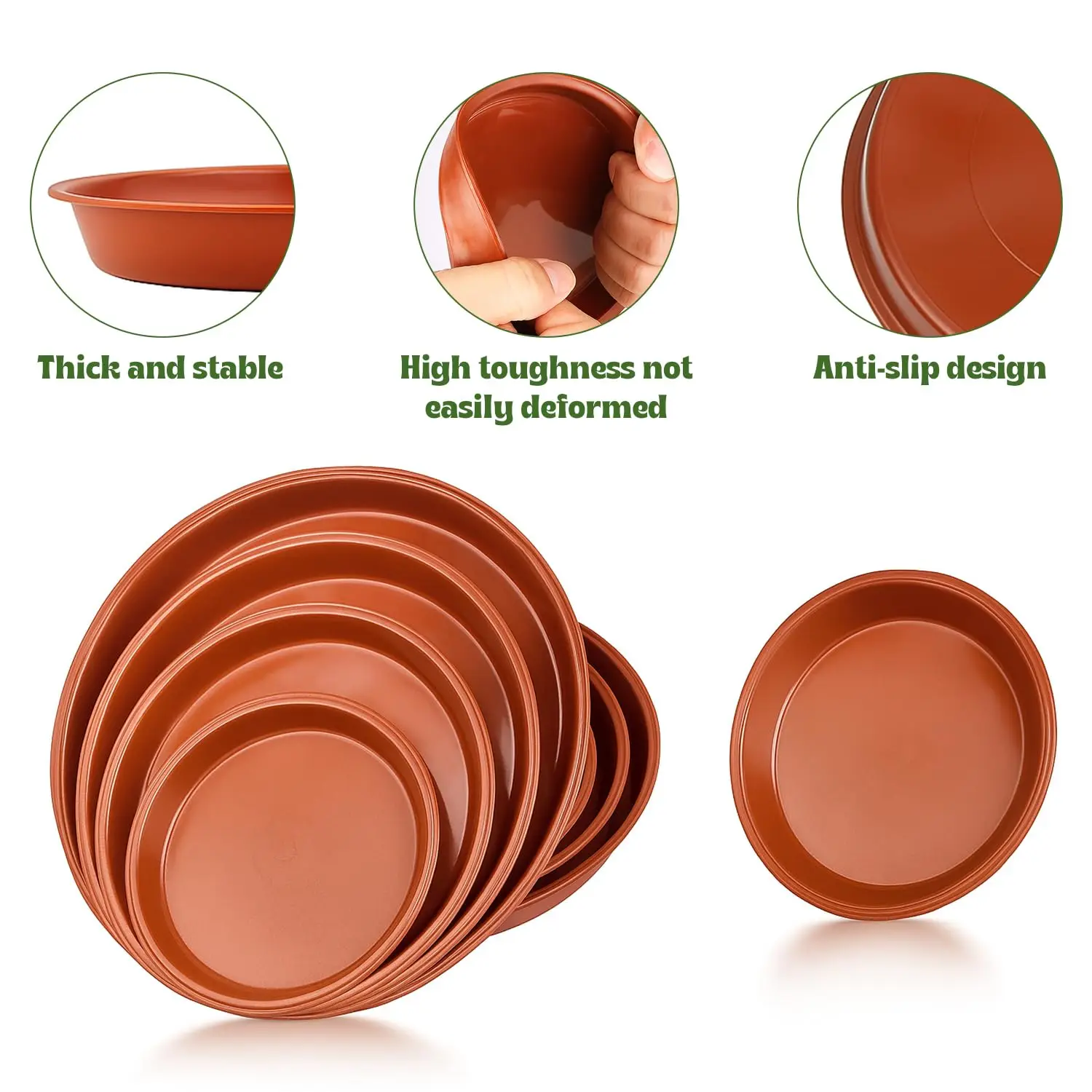 Thumbnail 3 - #4 Best Garden Pot Saucers & Trays to Buy In 2026