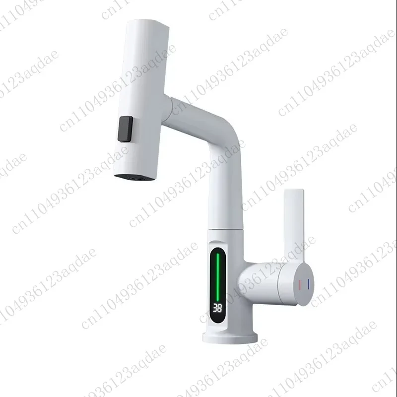 

Faucet High-quality brass Washbasin faucet White faucet Bathroom basin