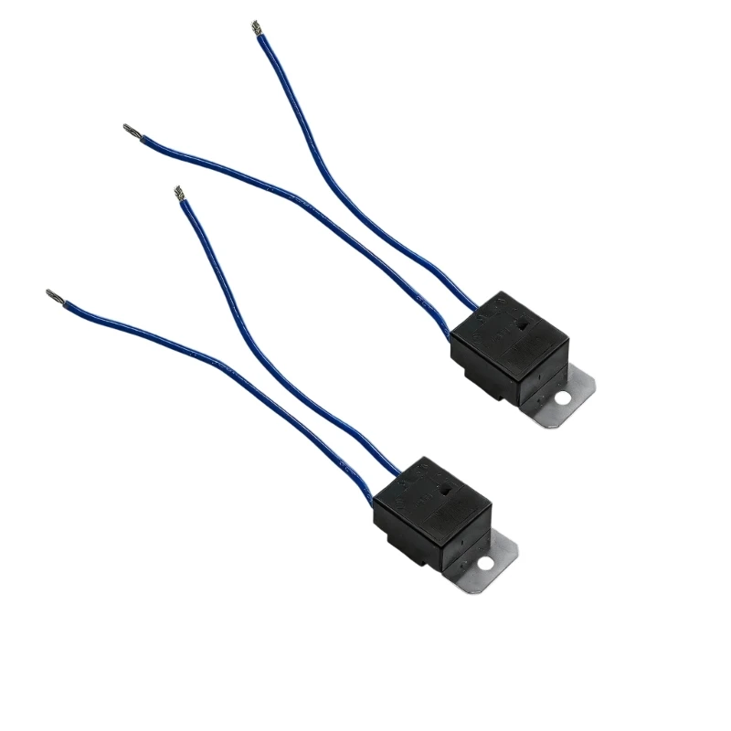 02DC Power Tool Repair Control Part, 20A 2400W Black Startup Unit with Cable Assembly, Mount Plate, Two Part Pair for Spare Use