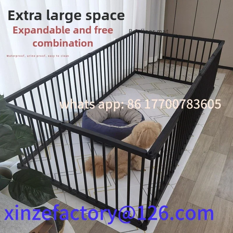 Customizable 68CM in High Dog Fence Barrier Indoor DIY Poodle Teddy Fences Freely Combined Thickened Rabbit Cage Spliced Pet Gua