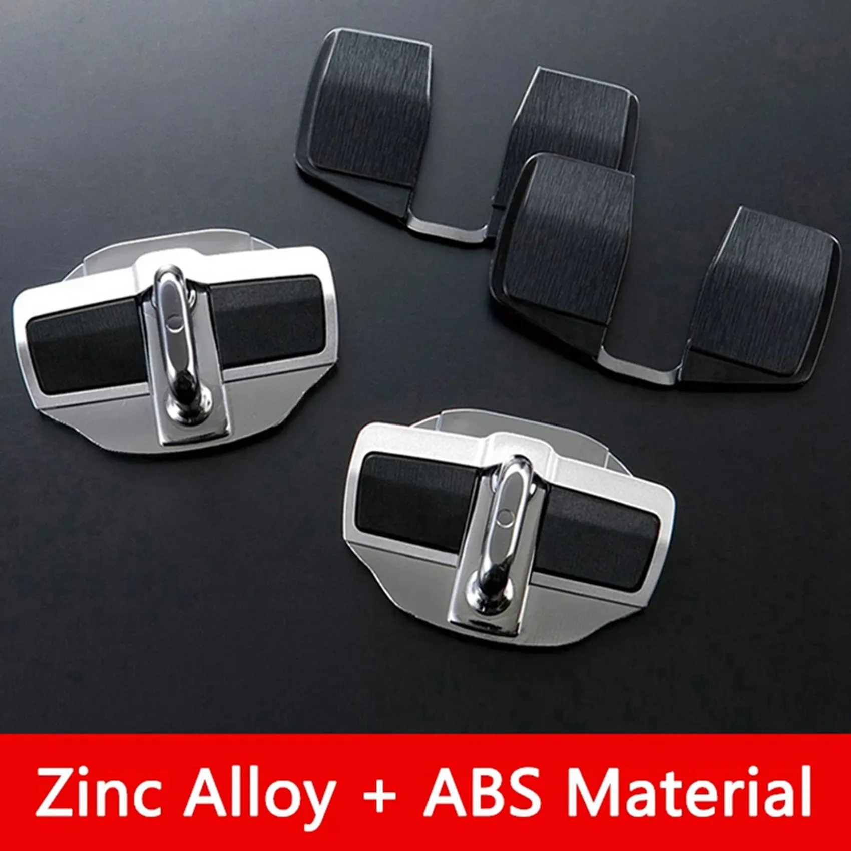 A03Z-12 Sets TRD Door Stabilizer Door Lock Protector Latches Stopper Covers For Honda Accord Civic CRV HRV Odyssey