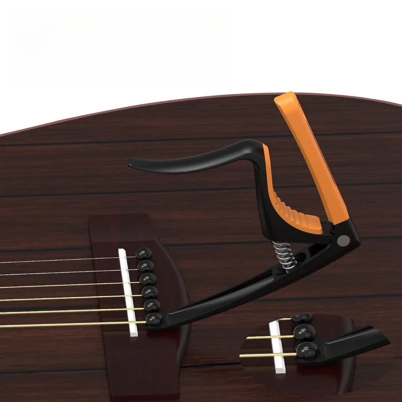 Guitar Capo Clip Folk Classical Electric Guitar Personality Tuner Variable Accessories Ukulele Metal Clip