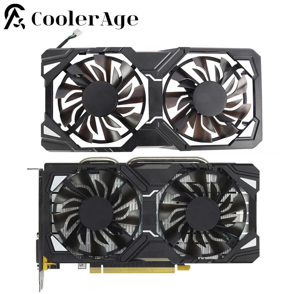 

Video Card Fan For ZOTAC GeForce GTX 1060 6GD5 85MM DC 12V RTX1060 Replacement Graphics Card GPU Fan