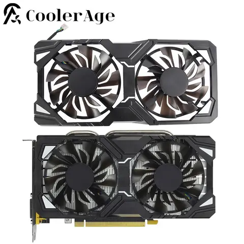 Video Card Fan For ZOTAC GeForce GTX 1060 6GD5 85MM DC 12V RTX1060 Replacement Graphics Card GPU Fan