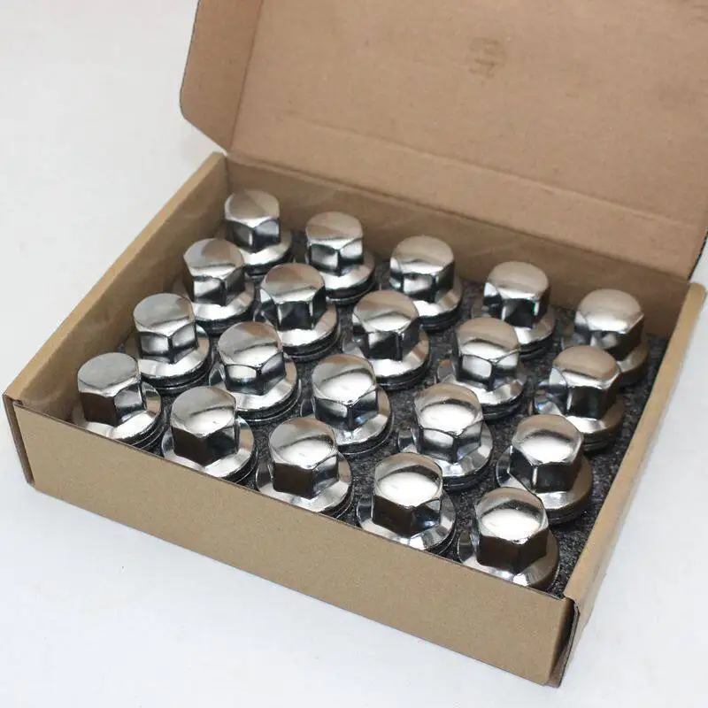

For Land Rover Range Rover Discovery 3 4 5 Freelander 2 Evoque Velar Defender Wheel Nut Lug Nut Cover