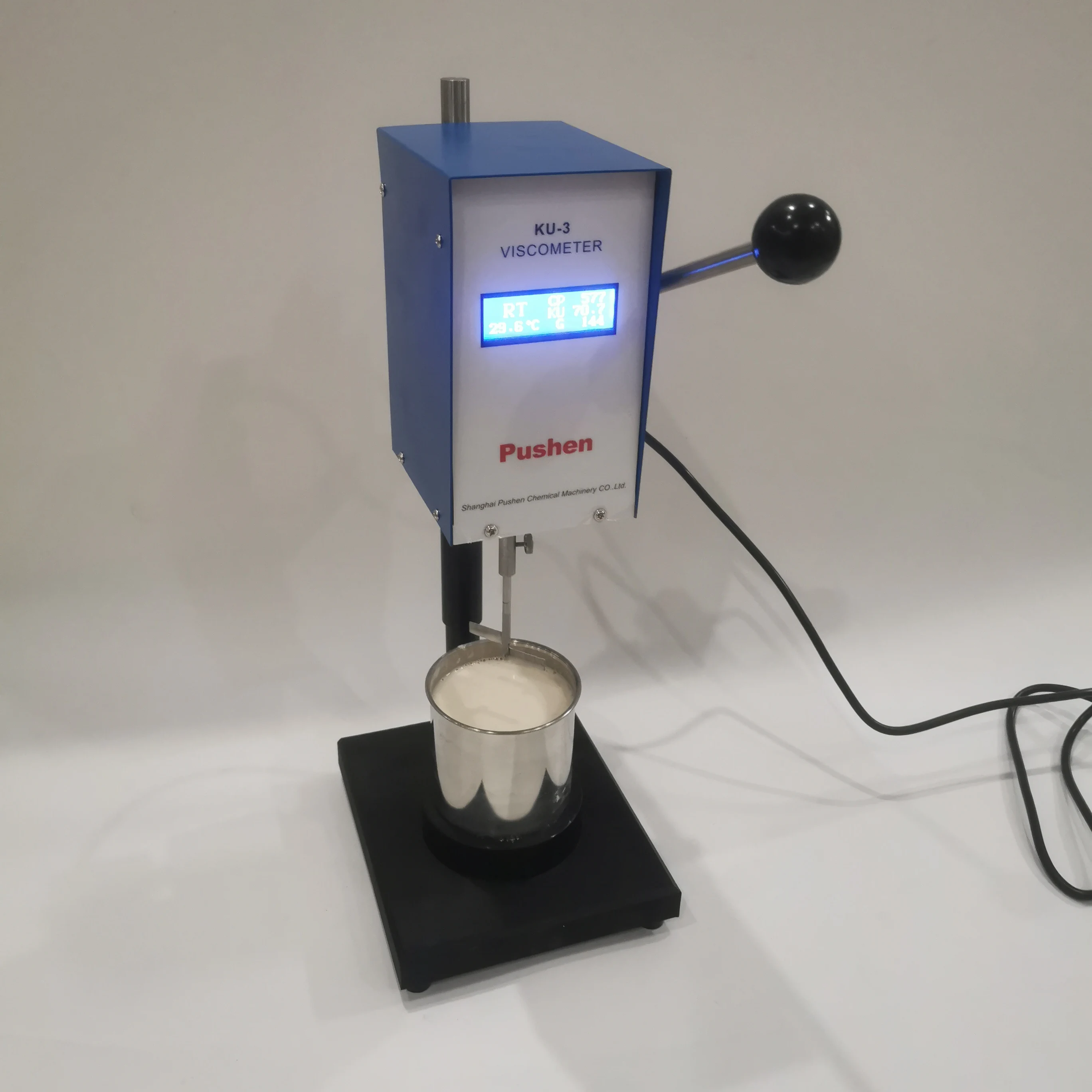 

LCD Screen KU-3 Stormer Viscometer for Paints Coatings Inks 110V / 220V