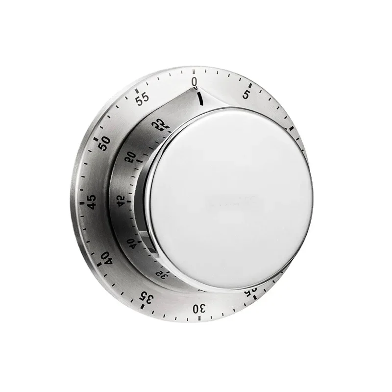 Mechanical alarm clock, magnetic kitchen timer, stainless steel timer, baking reminder for learning time management