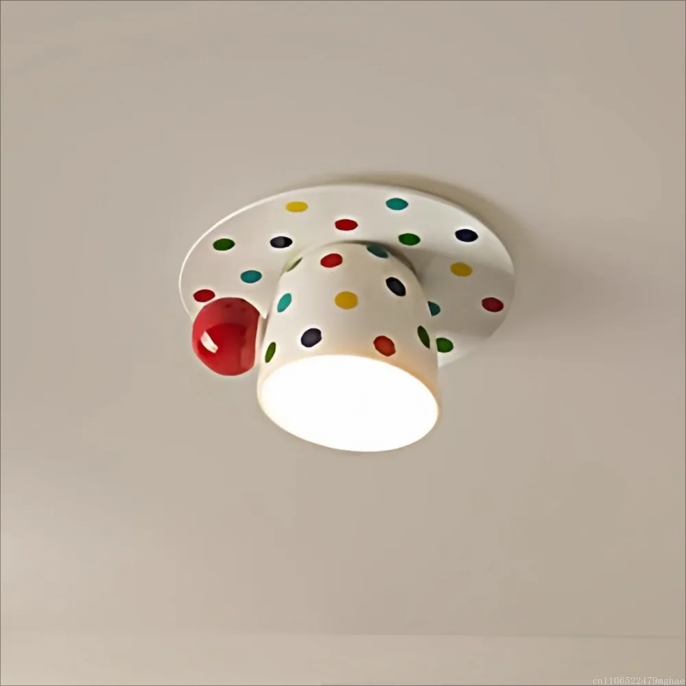 Cup-Shaped Corridor & Entryway Decorative Light, Beautiful Cone Lamp for Hallway, Cake Shop & Entrance Door Ambient Illumination