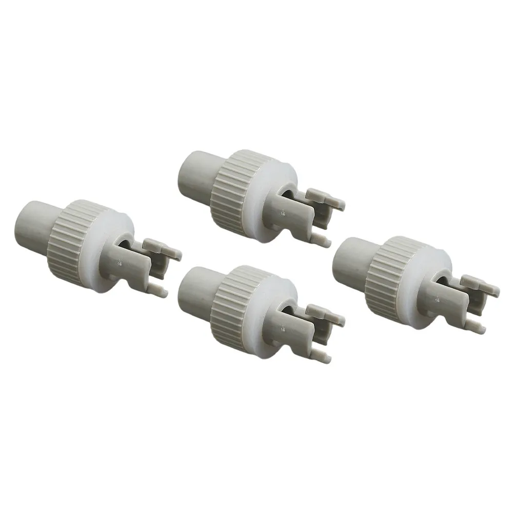 

4Pcs Kayak Gas Check Adapter Inflatable Boat Air Pump Nozzle Converter High Strength Seal for Sports Rowing Boats Portable Easy