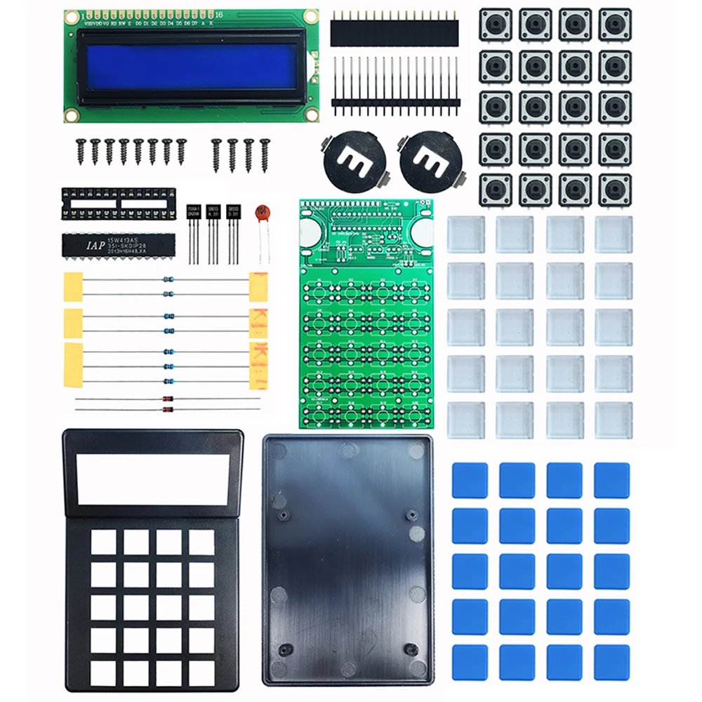 MCU Soldering Training Experiment Practice DIY Solder Project LCD1062 Display DIY Calculator Making Electronic Kit