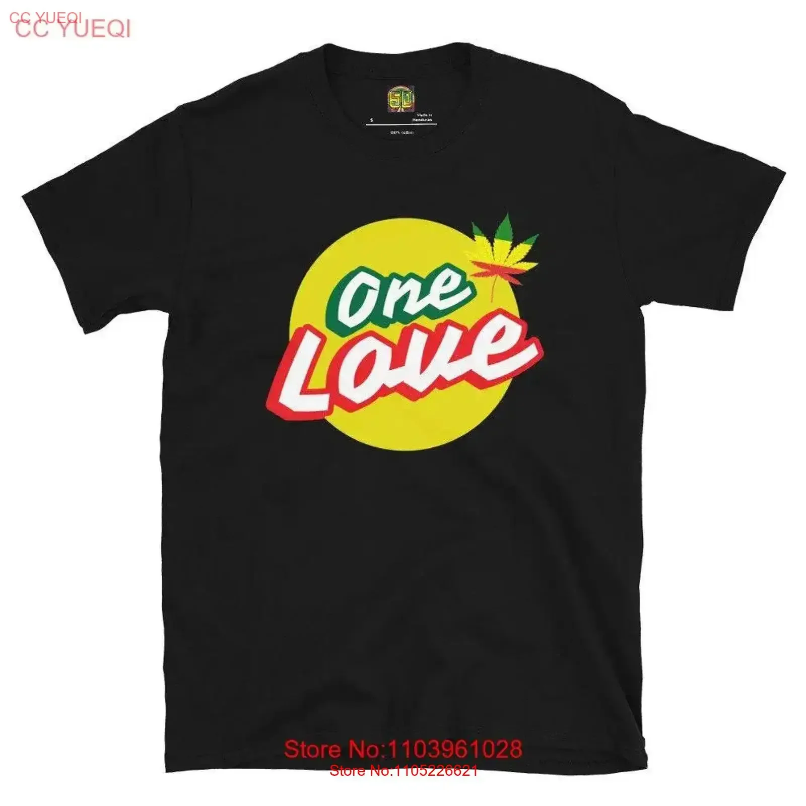 Fifth Degree One Love Rasta T Shirt Design Rastafari Rastafarian Jamaica Art Print Reggae Theme Party vintage Washed