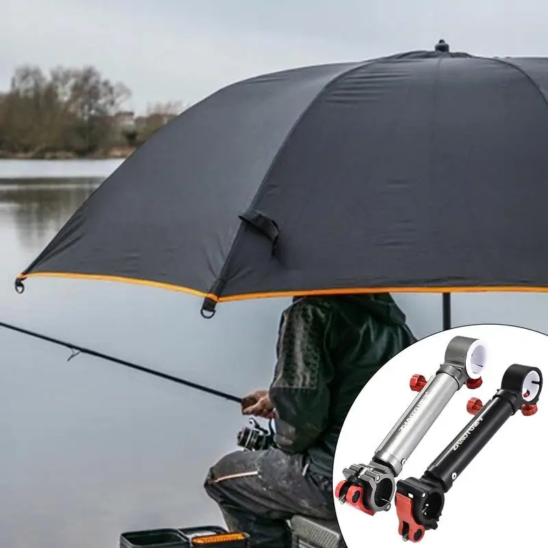 

Fishing Chair Umbrella Frame with Anodizing Technology Portable Umbrella Holder Clamp Beach Fishing Umbrella Mount Chair Clamp