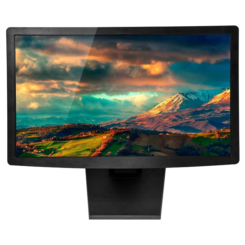 Factory 17.3 Inch 1920*1080 POS LED Monitor 5 Wire Resistive Touch Screen Monitor Display