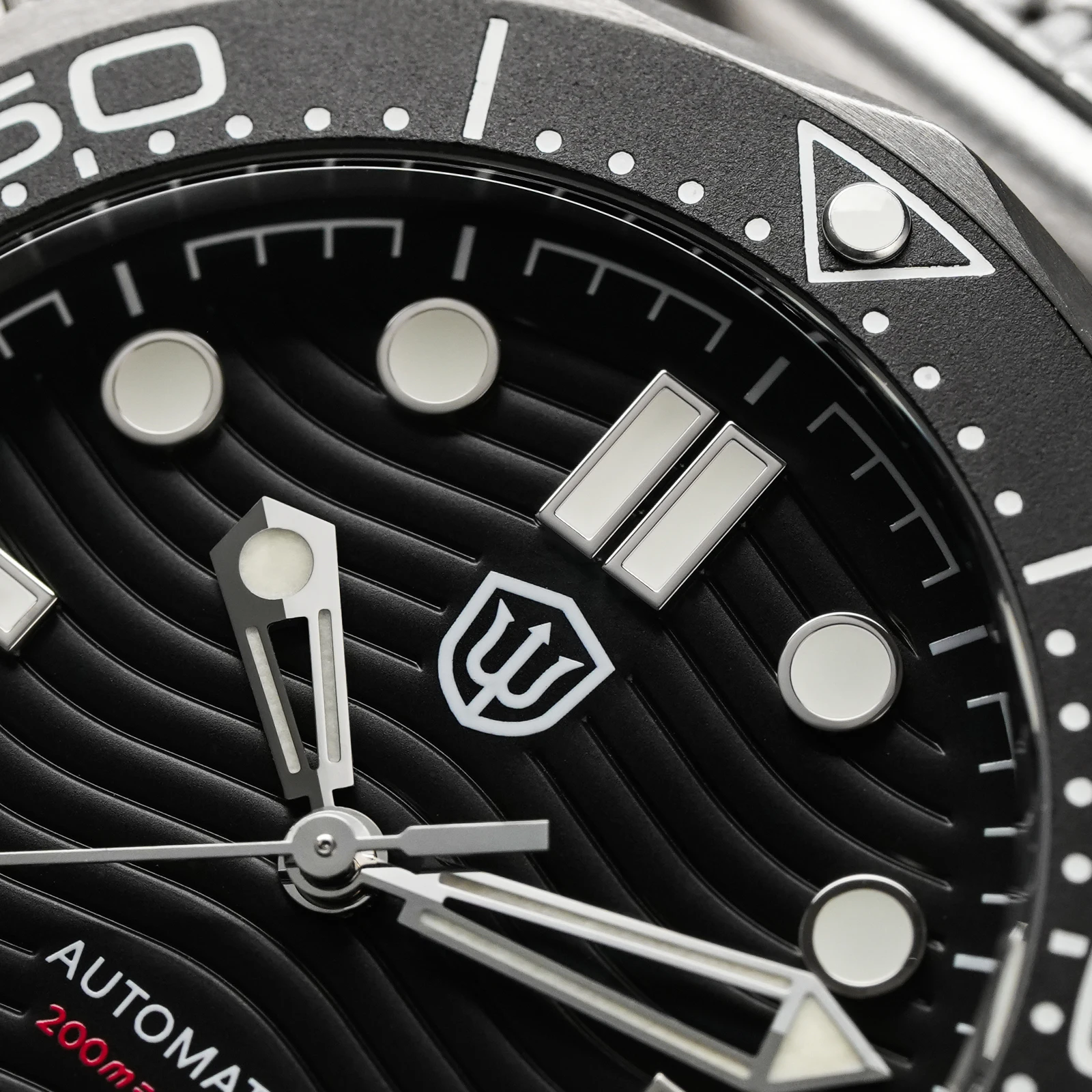Watchdives WD007 39mm V2 SL3001 Automatische Taucheruhr Titan-Gehäuse Saphirglas 100M Wasserdichtes Ventil Luxus-Herrenuhr – Detail 29
