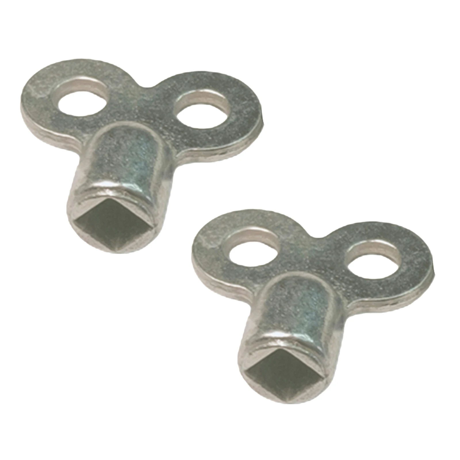 2pcs Radiator Exhaust Valve Key Square Radiator Accessories Zinc Alloy Socket For Standard Heating Valves