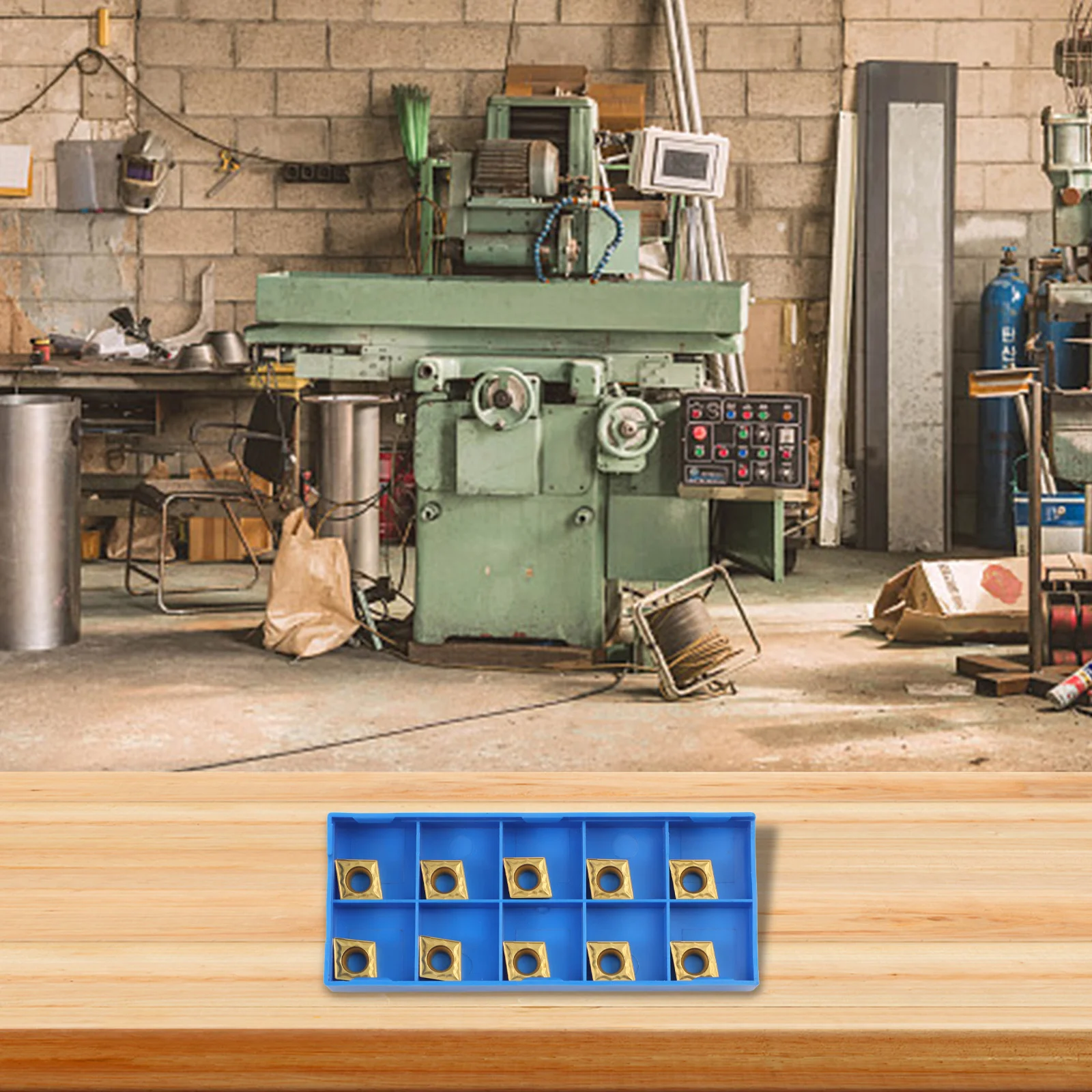 

10 шт. CCMT09T308-HMP токарные вставки для токарных станков с ЧПУ Токарная обработка вала коробки передач Гидравлический клапан Торцевая обработка Токарные вставки