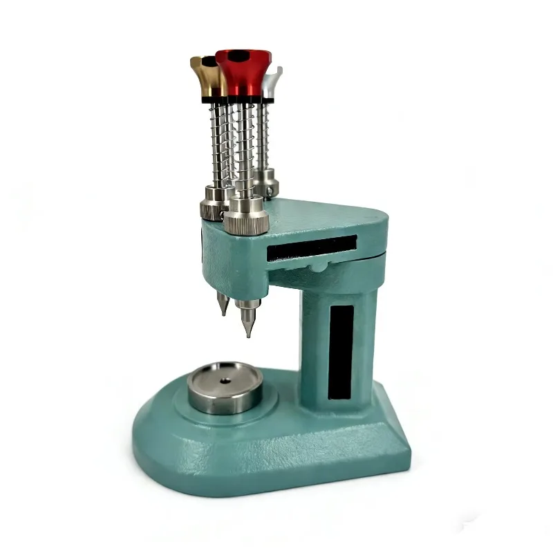 Watch Hand Pressing Tool Steel Watch Repair Tool Precision Four Hand Setter for Movement Hour Minute Second Hand
