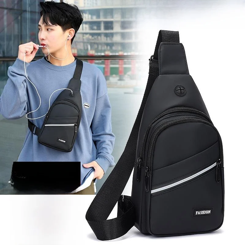 

Мужская водонепроницаемая износостойкая большая сумка Capaci Busin на одно плечо нагрудная сумка Travel Faion простая повседневная сумка через плечо