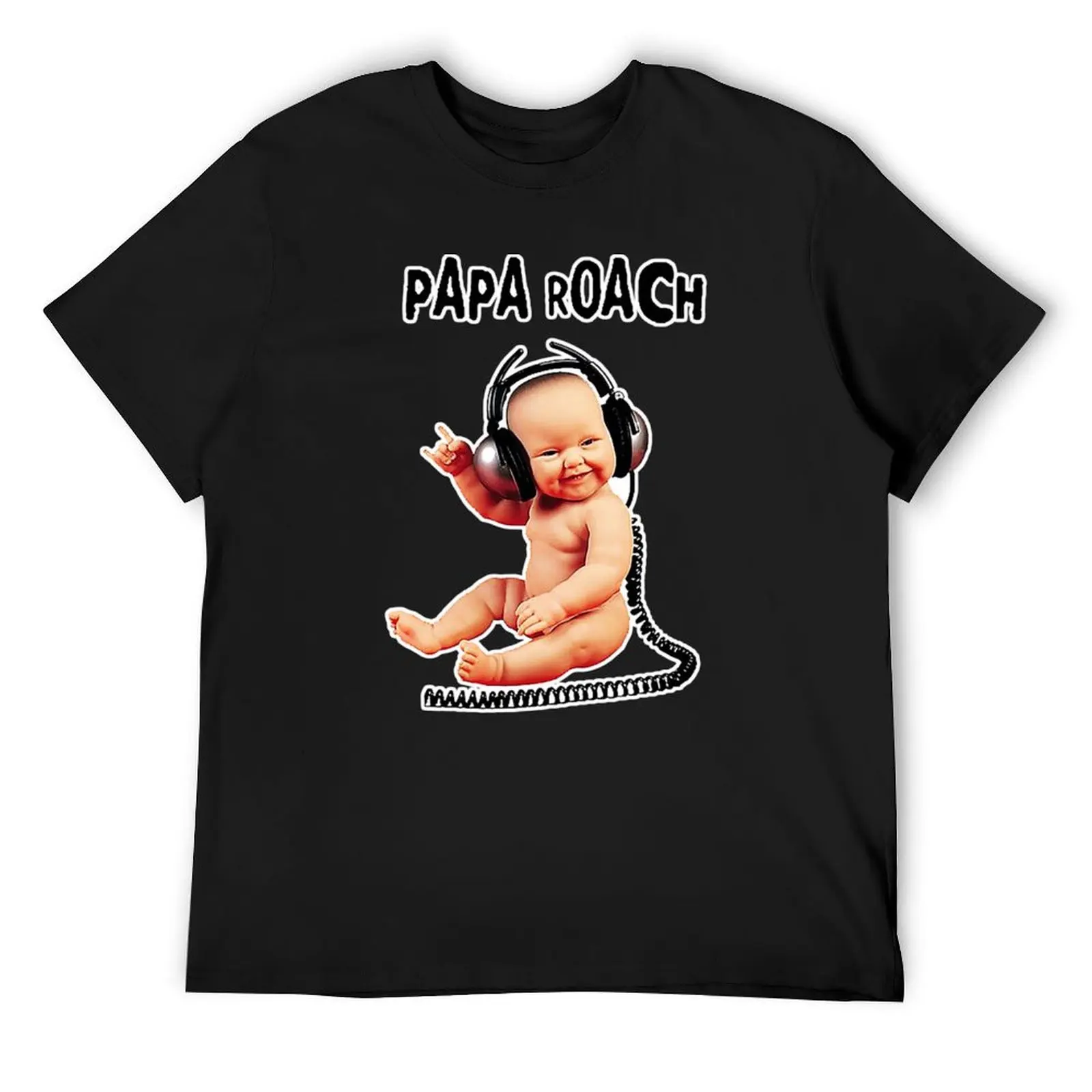 

baby papa roach art T-Shirt for a boy graphic t shirt vintage baggy shirts designer t shirt men