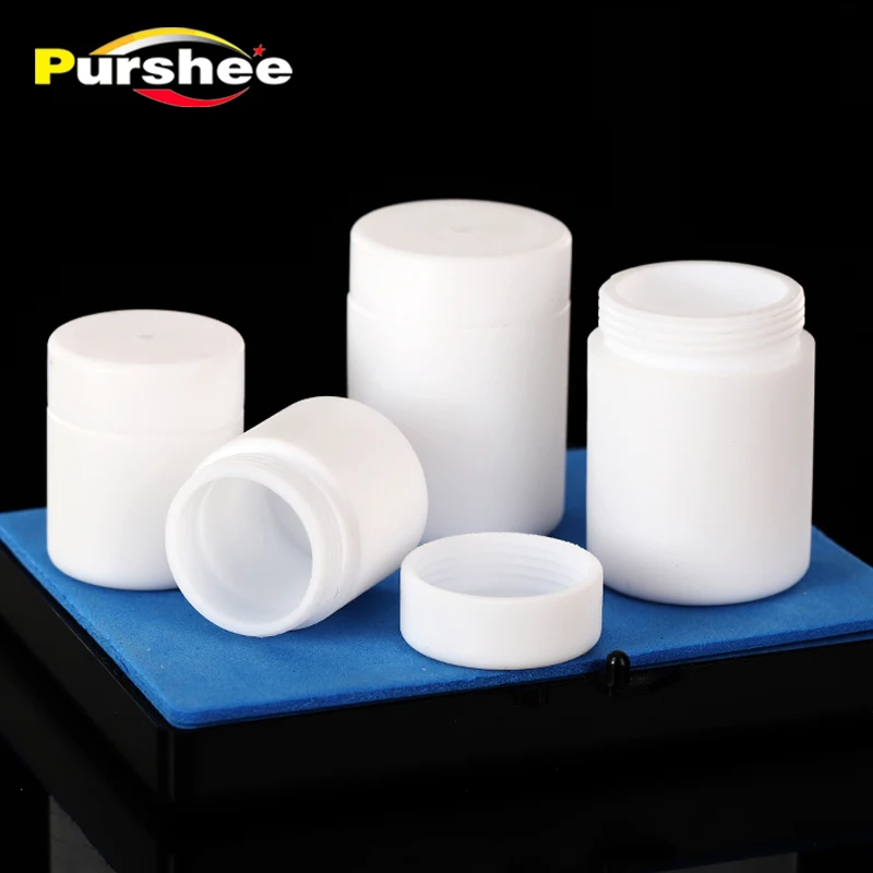 Polytetrafluoroethylene reagent bottle/with lid/multi-size PTFE reagent bottle