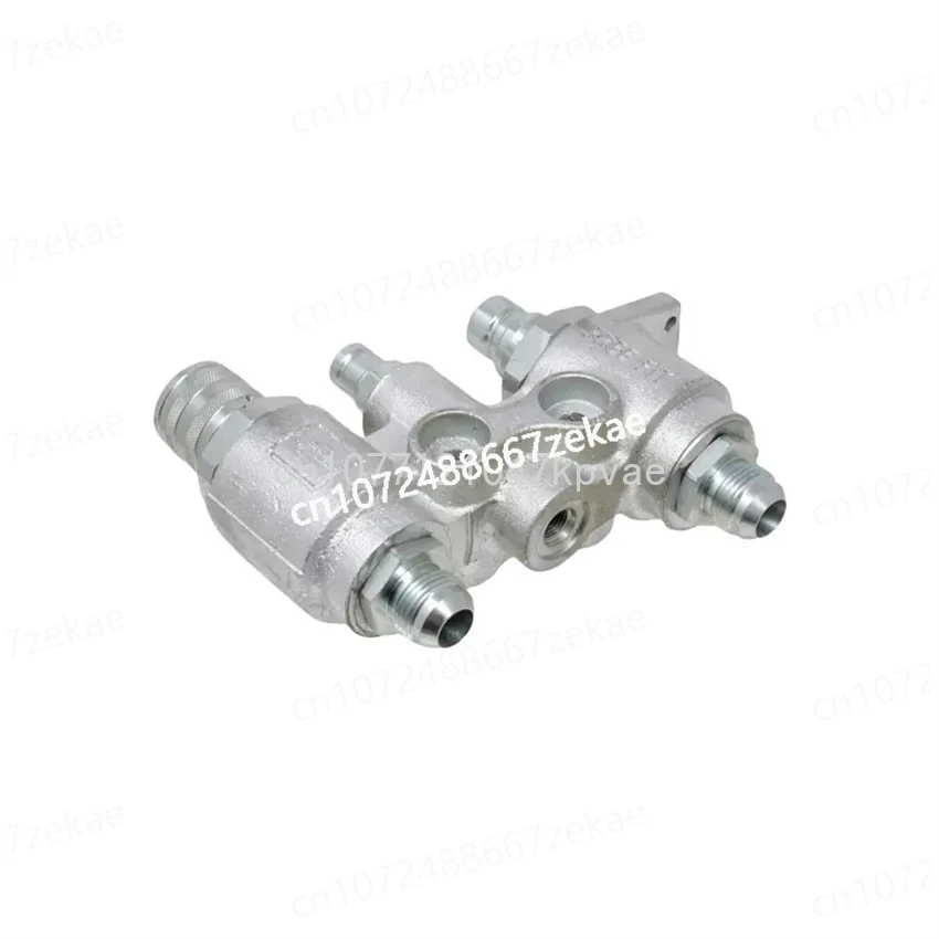 Compatible with Case Loader TR340 SV185 TV380 SV250 SV280 Hydraulic Coupler Assembly Block 48mm 7246783 6678076