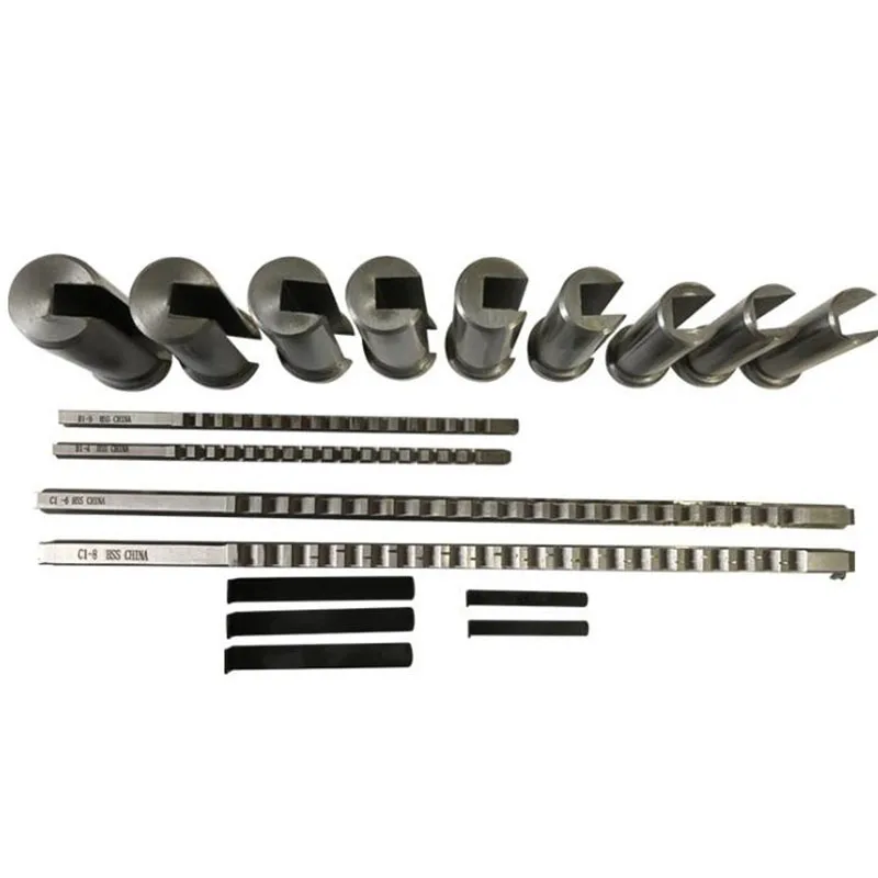 Metric Keyway Cutting Tool for CNC Machine Precision 18pcs Keyway Broach Set