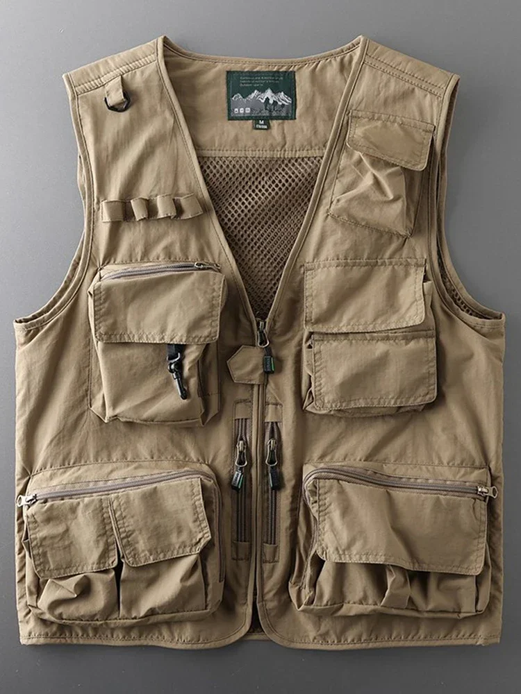 

Men's Fishing and Mountaineering Vest Multifunctional Vest Loyal Photography Workwear Jacket