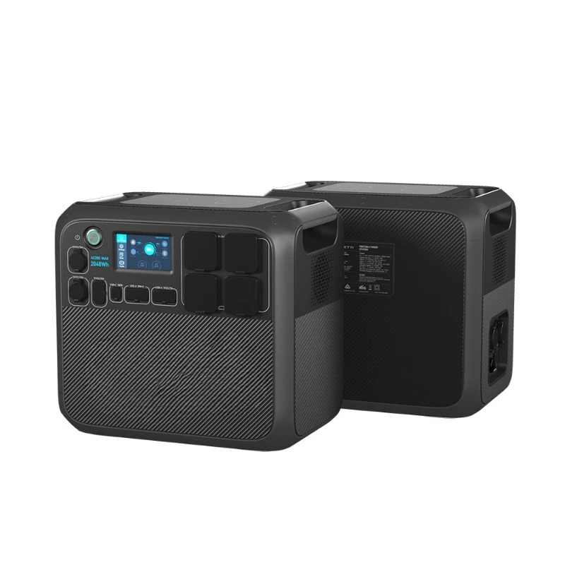 

Outdoor power supply 2200W high power 2048Wh large capacity energy storage power supply